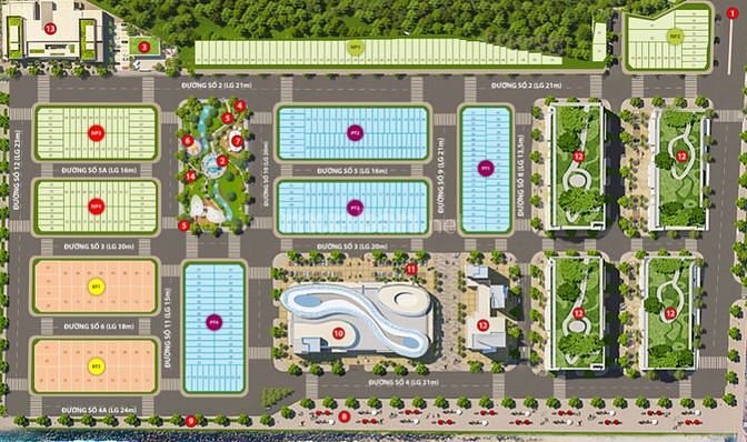 Khu đô thị biển Lagi New City - Bình Thuận. Giá: 2.4 tỷ/nền (đã VAT)