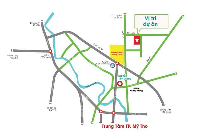 Bán đất tại Long Hòa A, Xã Đạo Thạnh, gần KĐT Đông Bắc 192ha giá 790tr