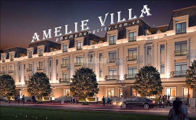Nhà Phố Liền Kề 2 Mặt Tiền Amelie Villa Phú Mỹ Hưng,Nhà Bè,Dt:6x18m, 