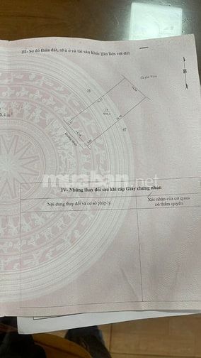 Chính chủ cần bán đất mặt tiền đường nhựa có nhà gỗ - huyện chư prông