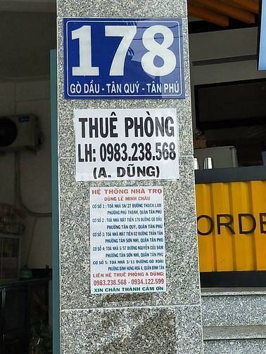 Cho thuê Phòng trọ 40m2 mặt tiền đường Gò Dầu, Tân Phú, có thang máy