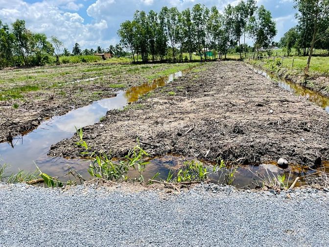  DIỆN TÍCH 5200M NGANG 60.35M X DÀI 82M ĐẤT VƯỜN