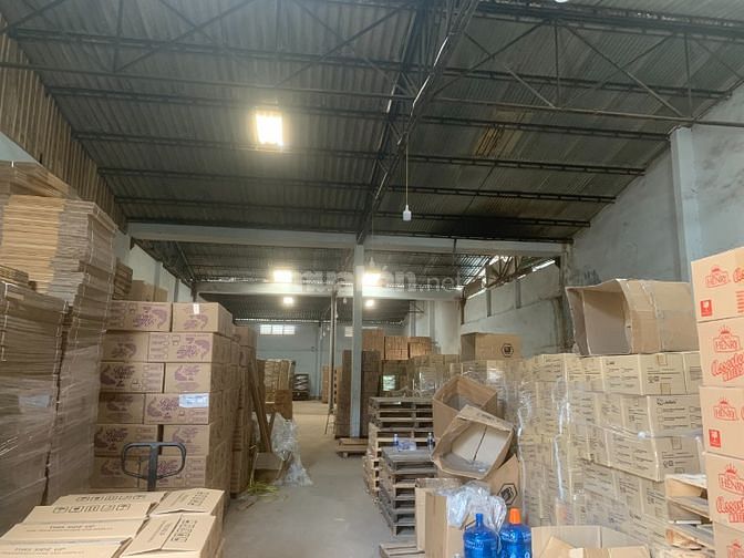 Cho thuê 500m2 kho đường âu cơ tân bình