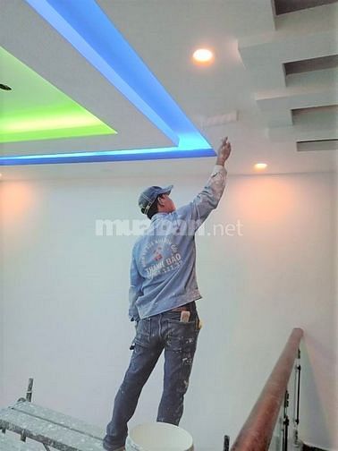 Chuyên nhận sơn lại nhà cũ hoặc mới, sơn dầu thạch cao.... tại TPHCM