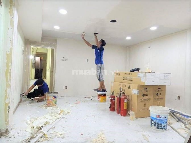 Chuyên nhận sơn lại nhà cũ hoặc mới, sơn dầu thạch cao.... tại TPHCM