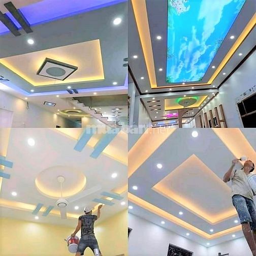 Chuyên nhận sơn lại nhà cũ hoặc mới, sơn dầu thạch cao.... tại TPHCM