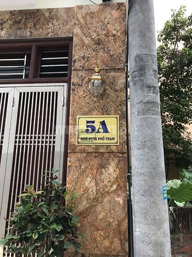 Bán 50 m2 đất phố Trạm  56/61, ngách 56