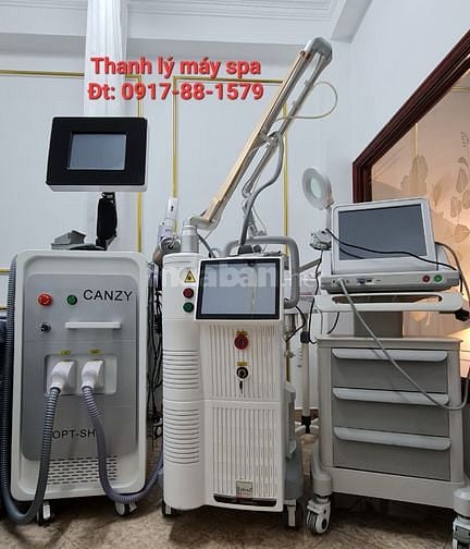 Máy Triệt Lông IPL Diode Thanh Lý, Laser Xóa Xăm Fractional Co2 Spa Cũ