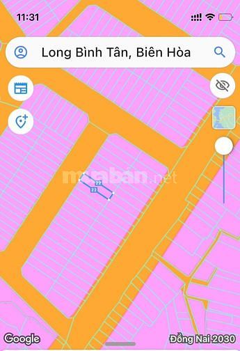 Bán lô đất đường D7 - KDC An Hưng Phát, Long Bình Tân, Biên Hoà;