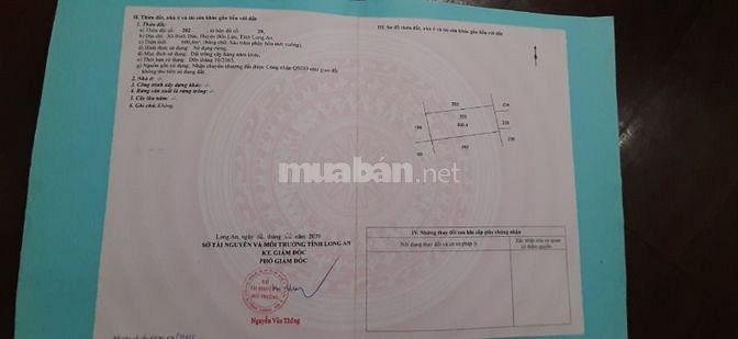 600m2 đất vườn xã Bình Đức, Kênh Biện Cung