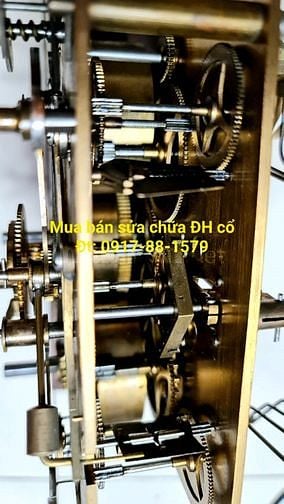 Bán đồng hồ ODO 10 côn gông 111- treo tường quả lắc cổ ODO 62 54 36/10