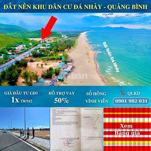 Cần tiền kinh doanh bán nhanh lô đất QL1A gần biển