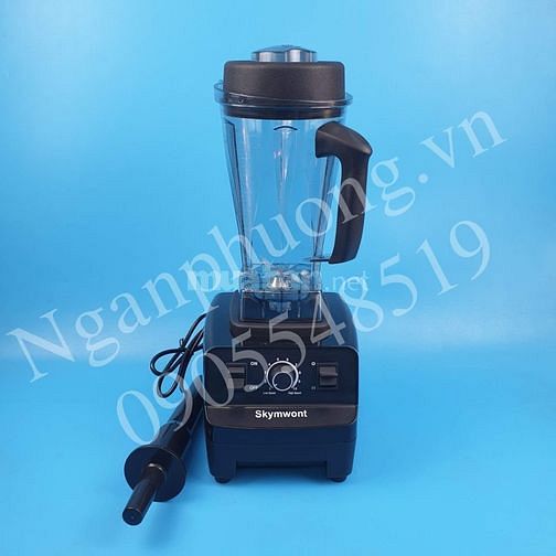 Máy xay sinh tố công nghiệp Skymwont 1500W - 2200W, cối xay 2 lít