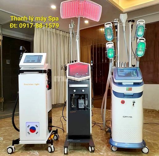 Máy Giảm Béo Mỡ Bụng, Nâng Cơ Hifu, Máy Spa Trẻ Hóa Da RF Cũ Thanh Lý