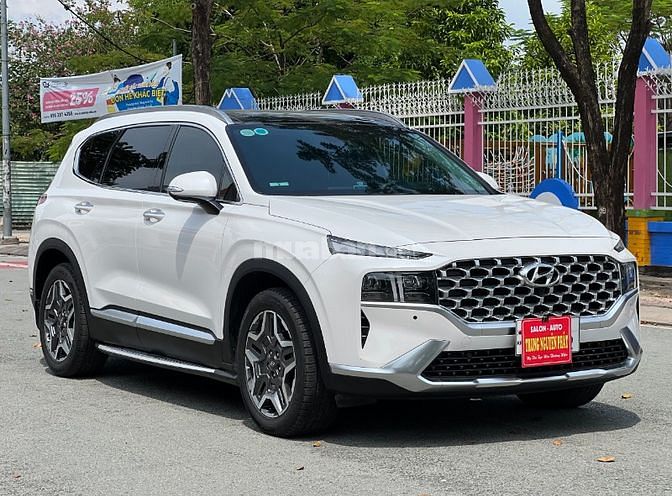 Hyundai Santafe 2021 máy dầu siêu mới