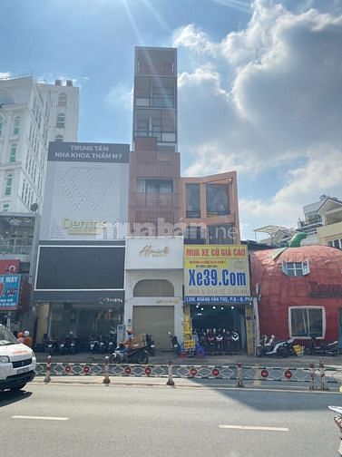 Bán nhà mặt tiền 139D Hoàng Văn Thụ 3,8m dài 15m XD 8 Tầng giá 21.5 tỷ