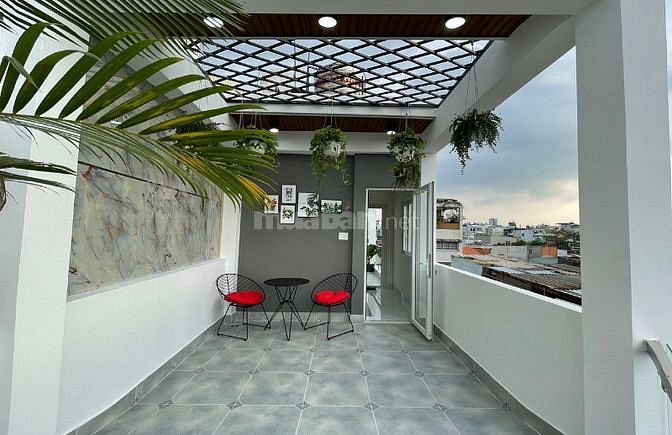 Nhà hẻm lớn Tân Hòa Đông mới xây(3x12m),3,5 tấm, thiết kế Á Đông