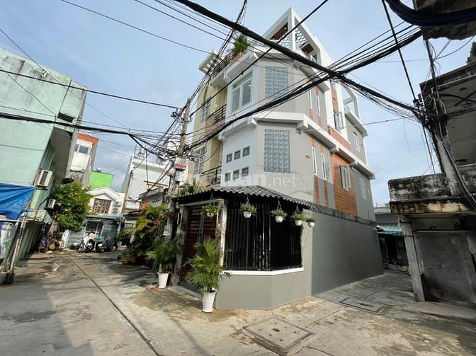 Nhà hẻm lớn Tân Hòa Đông mới xây(3x12m),3,5 tấm, thiết kế Á Đông
