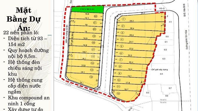 Cần tiền kinh doanh bán đất MT Kênh Tân Hóa, Tân Phú.Ngay cổng đầm sen