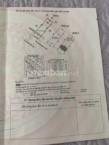 Bán Nhà MT Đường Bàn Cờ 34.5m2, 3.4x10. 4 Tầng, P3Q3