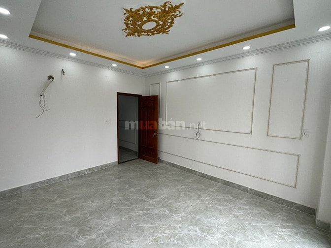  Bán nhà mới xây đẹp Đường Hậu Giang Hẻm xe hơi thông thẳng 2 Mặt tiền