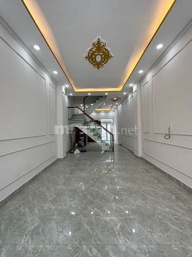  Bán nhà mới xây đẹp Đường Hậu Giang Hẻm xe hơi thông thẳng 2 Mặt tiền