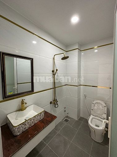  Bán nhà mới xây đẹp Đường Hậu Giang Hẻm xe hơi thông thẳng 2 Mặt tiền