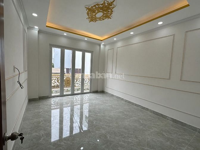  Bán nhà mới xây đẹp Đường Hậu Giang Hẻm xe hơi thông thẳng 2 Mặt tiền