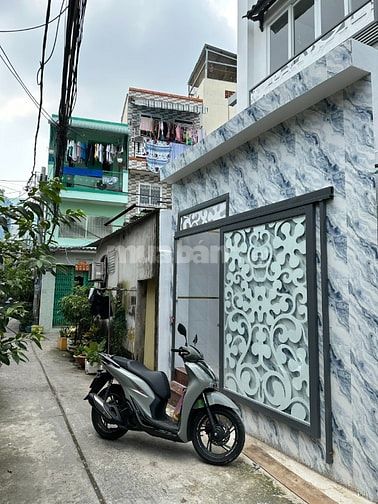  Bán nhà mới xây đẹp Đường Hậu Giang Hẻm xe hơi thông thẳng 2 Mặt tiền
