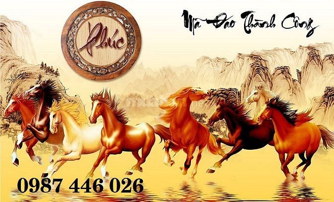 Tranh gạch men ốp tường đẹp hoa văn phòng khách HP9729