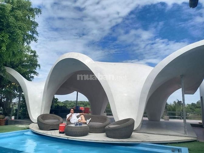 Bán khu nghỉ dưỡng Villa 2000m2 ven sông Đồng Nai - 0911967767