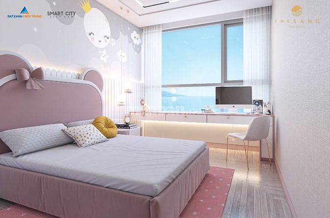  Bán rẻ hơn 700tr căn hộ The Sang Residence 3PN 105m2 view biển