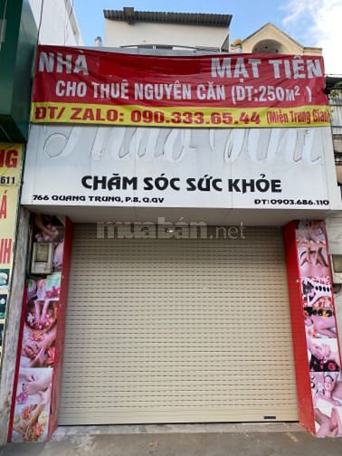Nhà mặt tiền 766 Quang Trung P.8 Gò Vấp