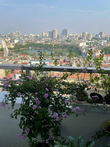 Bán căn hộ chung cư 187 Nguyễn Lương Bằng, 132m2, 4PN+ 2WC, đủ NT