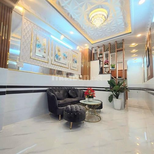 Bán nhà 3 lầu Huỳnh Tấn Phát, Nhà Bè, Dt 3x11m. Giá 2,99 tỷ