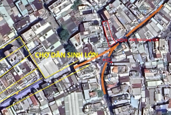 63m2  14.5 Tỷ - 2 MẶT TIỀN đường ĐỘI CUNG Q11 vị trí ngã 3 đắc địa