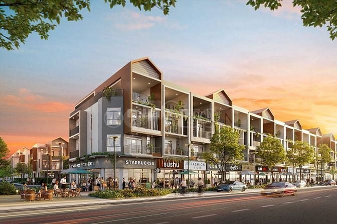 SHOPHOUSE 4 TẦNG ARTISAN PARK MẶT TIỀN ĐƯỜNG LÊ HOÀN TT 30%, 2 NĂM