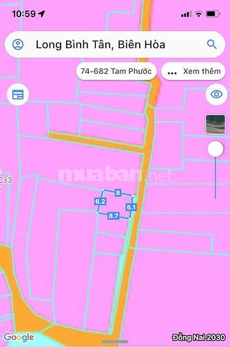 Cần bán nhà đường Nguyễn Văn Tỏ, p.Long Bình Tân, Biên Hoà