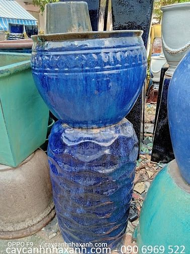 Chậu sứ cao cấp, Chậu composite cắm Lan