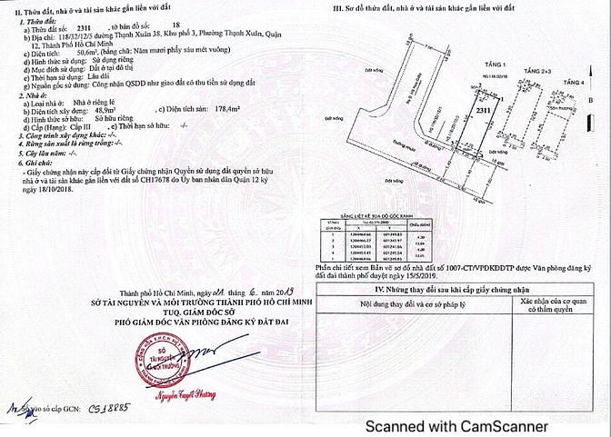 Nhà hiện đại Thạnh Xuân 38 Q12. Đang cho Thuê 15tr/th - SHR
