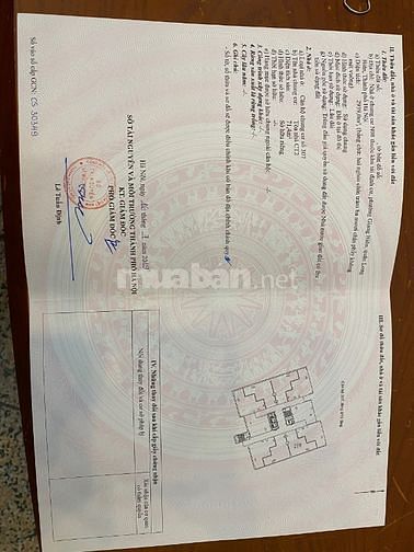 Cần bán  - Căn CC Hanhomes, No - 08 Giang Biên, mặt đường Mai Chí Thọ