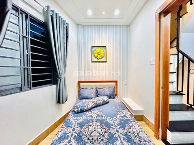 Nhà 3 lầu 3 PN full nội thất 25m2 Thống Nhất P11 GV