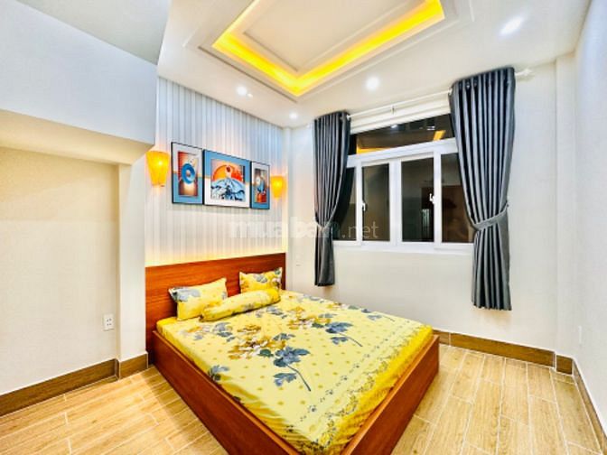Nhà 3 lầu 3 PN full nội thất 25m2 Thống Nhất P11 GV