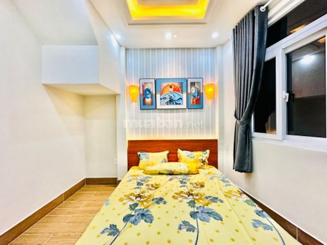 Nhà 3 lầu 3 PN full nội thất 25m2 Thống Nhất P11 GV