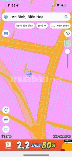 Bán dãy trọ đường Nguyễn Thông, P.An Bình, Biên Hoà;