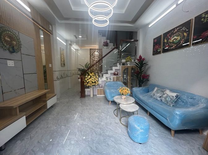 Nhà bán 1 trệt 2 lầu - 4.3m x 9m tại Phan Huy Ích giáp Tân Bình