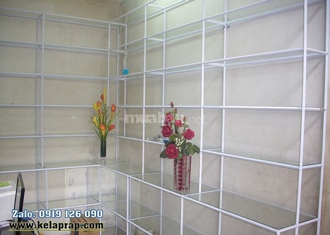 Khung kệ lắp ráp-Giá treo đồ-Kệ hộ chợ-Kệ gốm sứ-Giá hàng mây tre lá