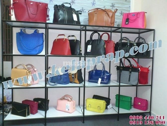 Khung kệ lắp ráp-Giá treo đồ-Kệ hộ chợ-Kệ gốm sứ-Giá hàng mây tre lá
