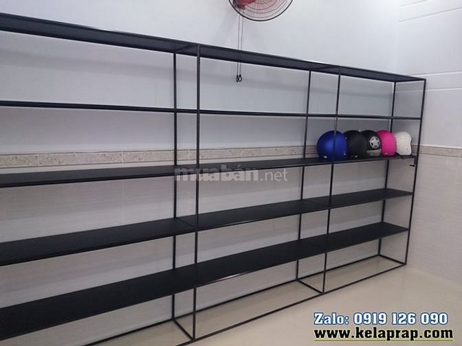 Khung kệ lắp ráp-Giá treo đồ-Kệ hộ chợ-Kệ gốm sứ-Giá hàng mây tre lá