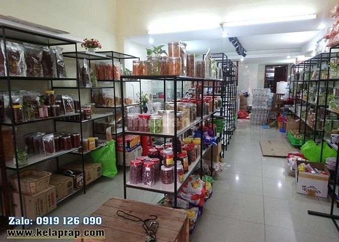 Khung kệ lắp ráp-Giá treo đồ-Kệ hộ chợ-Kệ gốm sứ-Giá hàng mây tre lá
